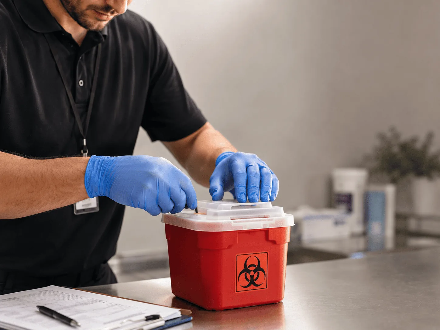 Why choose Sharps Waste Disposal in Vaughan, MS